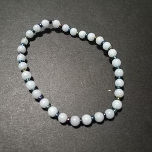 Angelite Beaded Bracelet